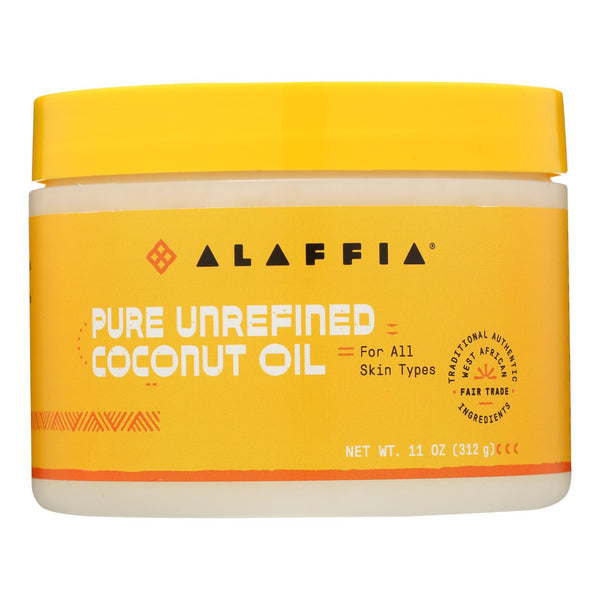 Alaffia - Everyday Coconut Oil - for Hair and Skin - 11 fl Ounce.