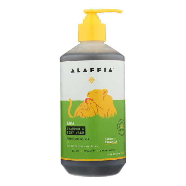 Alaffia - Everyday Shampoo and Body Wash - Coconut Chamomile - 16 fl Ounce.