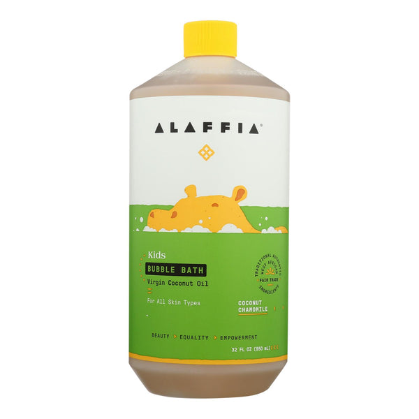 Alaffia - Everyday Bubble Bath - Coconut Chamomile - 32 fl Ounce.