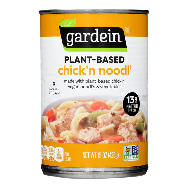 Gardein - Soup Chicken Noodle Plant-based - Case of 12-15 Ounce