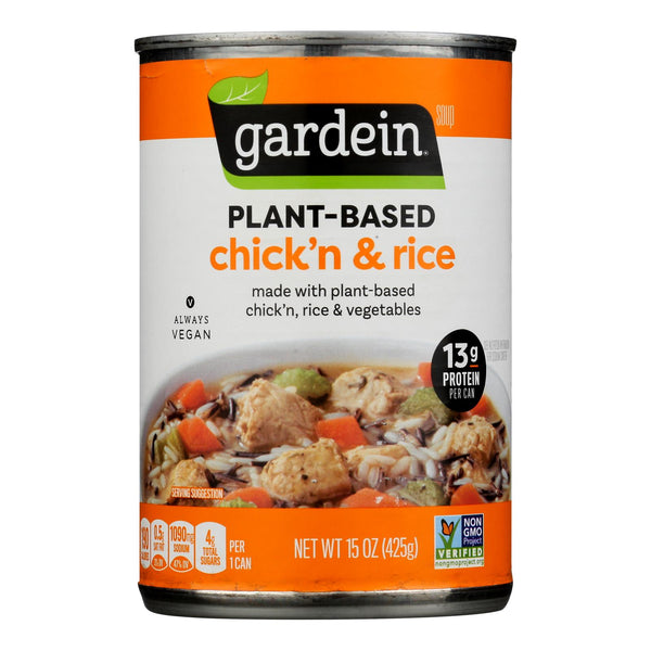 Gardein - Soup Chicken & Rice Plant-based - Case of 12-15 Ounce