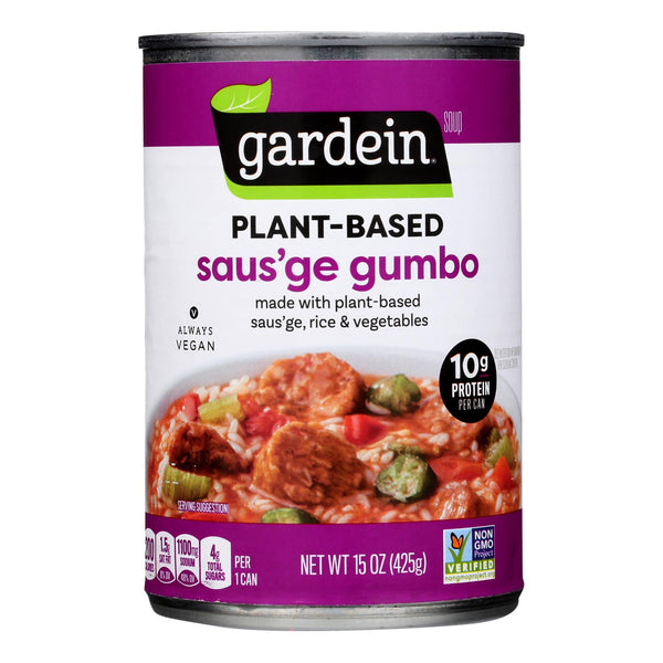 Gardein - Soup Sausage Gumbo Plant-based - Case of 12-15 Ounce