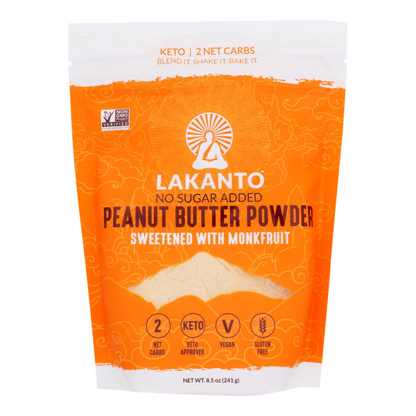 Lakanto - Peanut Butter Powdered - Case of 8 - 8.5 Ounce