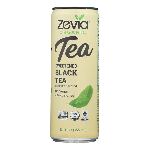 Zevia - Tea Black - Case of 12 - 12 Fluid Ounce