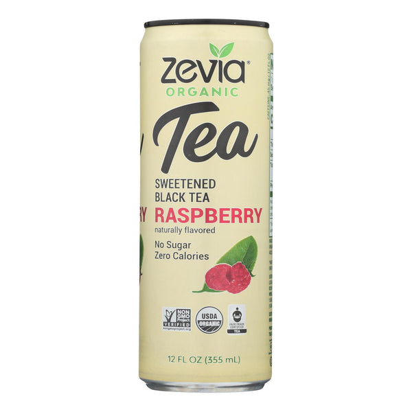 Zevia - Tea Black Raspberry - Case of 12 - 12 Fluid Ounce