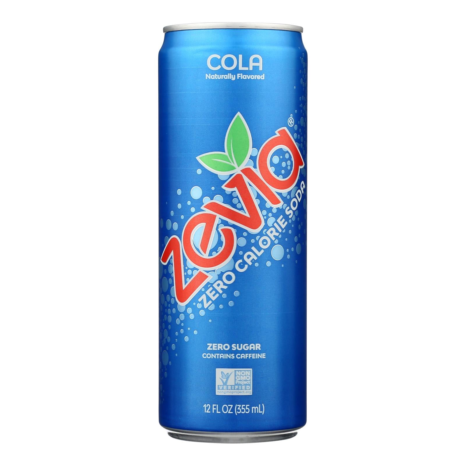 Zevia - Soda Cola - Case of 12-12 Fluid Ounce