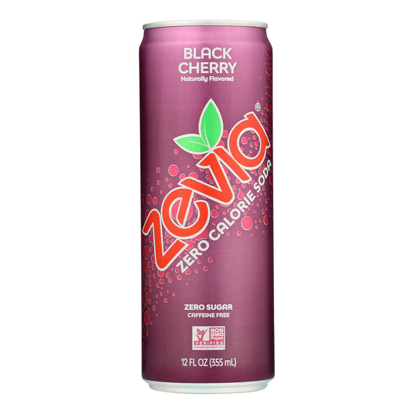 Zevia - Soda Black Cherry - Case of 12-12 Fluid Ounce