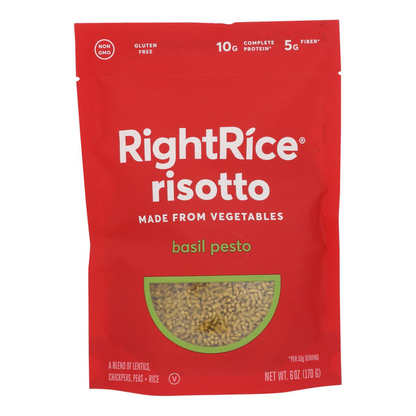 Right Rice - Risotto Veg Basil Pesto - Case of 6-6 Ounce