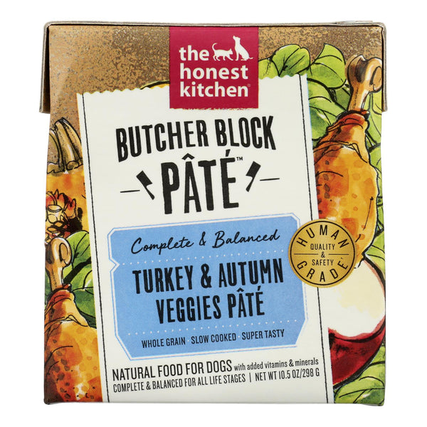 The Honest Kitchen - Dog Fd Pate Turkey Veg - Case of 6-10.5 Ounce