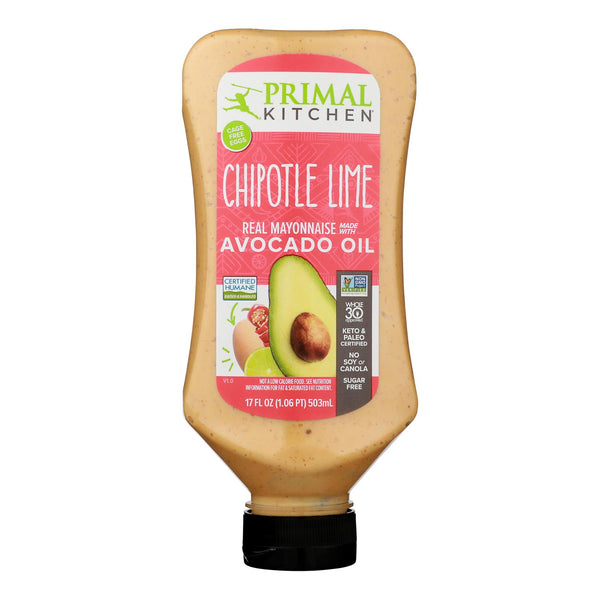 Primal Kitchen - Mayo Avoo Chptle Lime Squeeze - Case of 6-17 Fluid Ounce