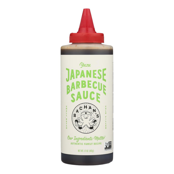 Bachan's - Sauce Japanese Bbq Yuzu - Case of 6-17 Fluid Ounce