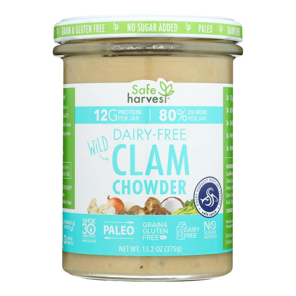 Safe Catch - Chwdr Wld Clam Dairy Free - Case of 6 - 13.2 Ounce