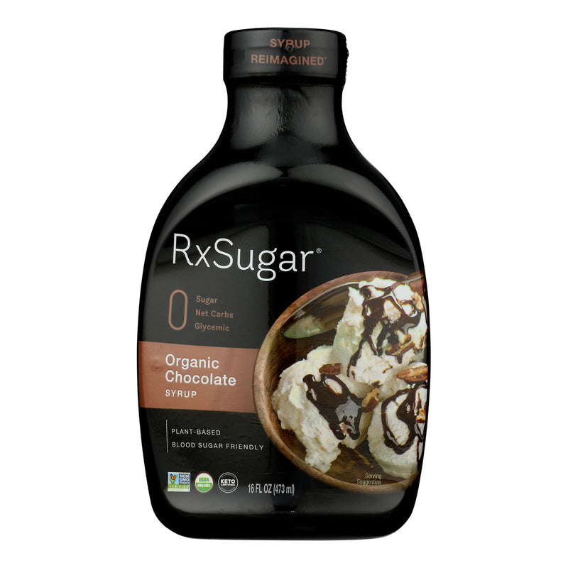 Rxsugar - Syrup Chocolate - Case of 6-16 Fluid Ounce