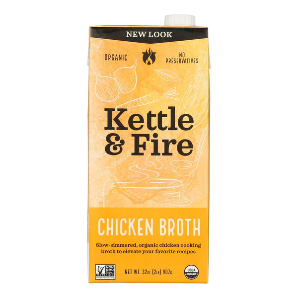 Kettle And Fire - Broth Chicken - Case of 6-32 Ounce