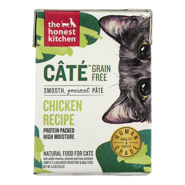 The Honest Kitchen - Cat Fd Green Free Chicken Pate - Case of 12-5.5 Ounce