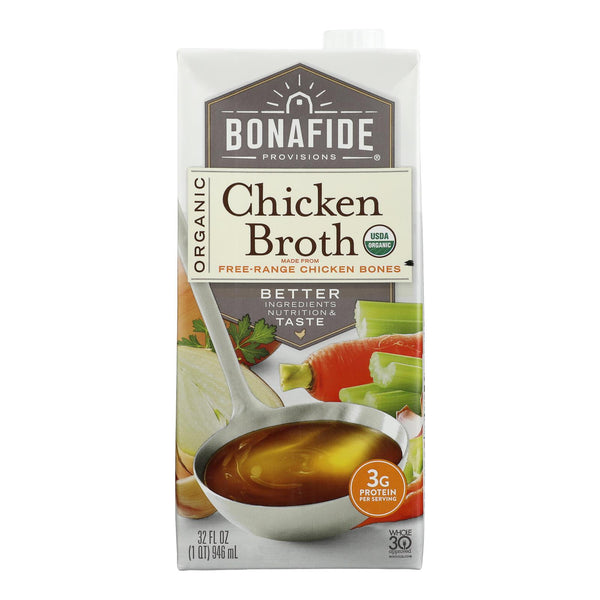 Bonafide Provisions - Broth Chicken - Case of 6-32 Fluid Ounce