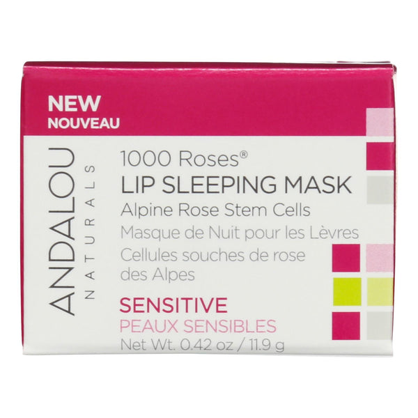 Andalou Naturals - Sleep Mask Lip Sensitive - 1 Each-.42 Fluid Ounce