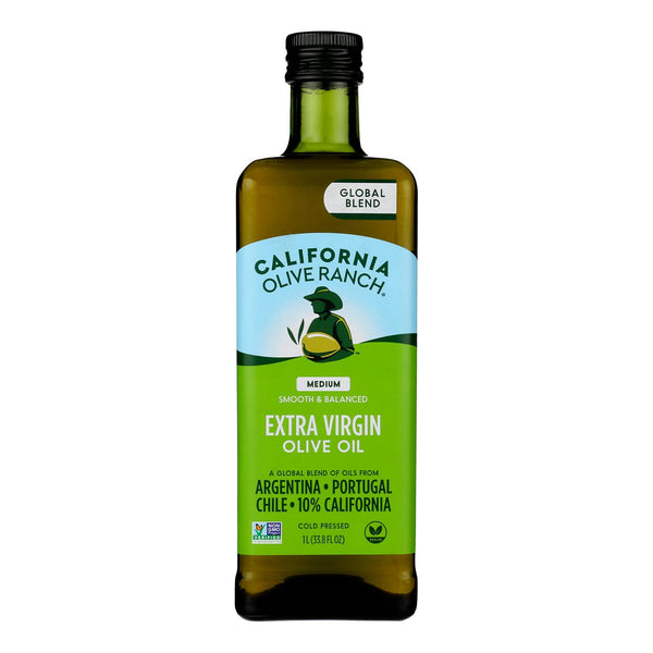 California Olive Ranch Extra Virgin Olive Oil - Case of 6 - 33.8 fl Ounce.