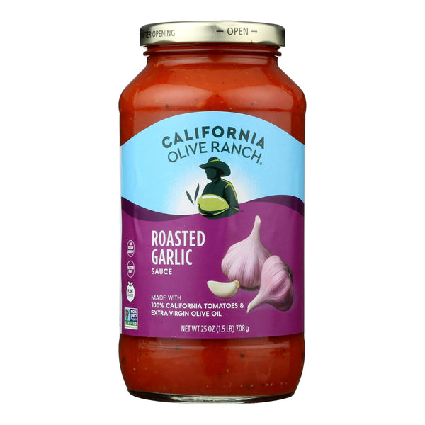 California Olive Ranch - Psta Sauce Roasted Garlic - Case of 6-25 Ounce