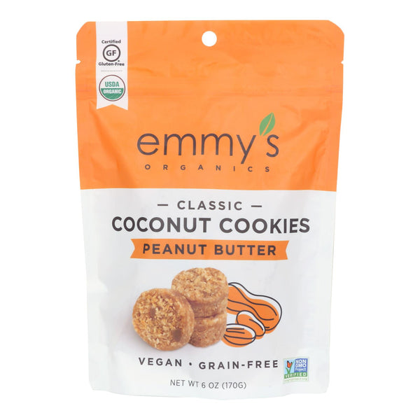 Emmy's Organics  Organic Coconut - Case of 8 - 6 Ounce.