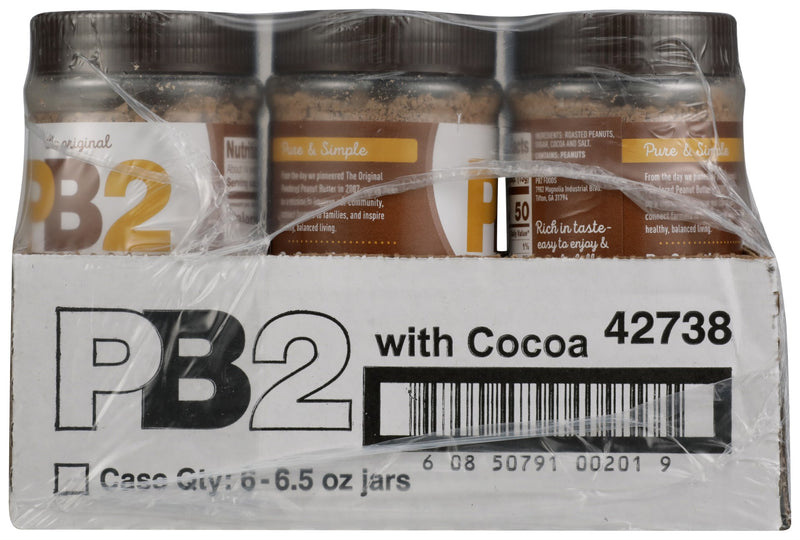 Pb Foods With Cocoa 6.5 Ounce Size - 6 Per Case.
