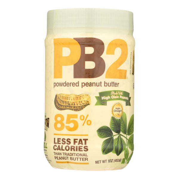 Pb2 Powdered Peanut Butter - Case of 6 - 16 Ounce