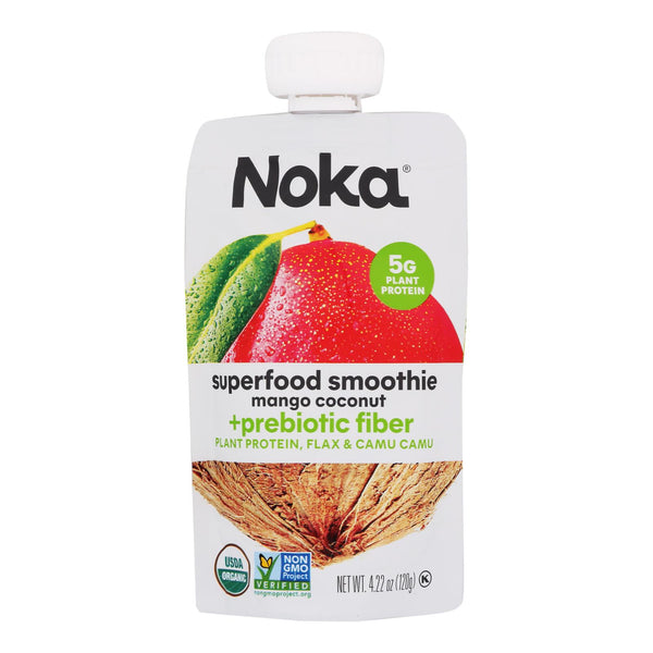 Noka Superfood Mango Coconut Blend  - Case of 6 - 4.22 Ounce