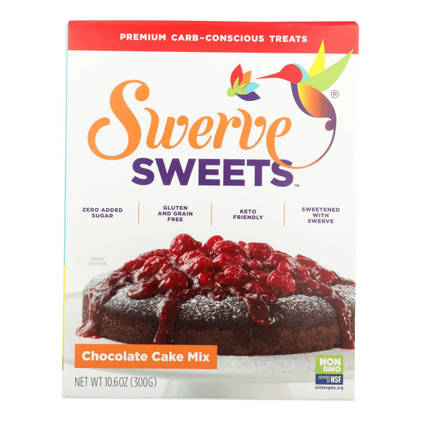 Swerve Sweetsﾙ Chocolate Cake Mix - Case of 6 - 10.6 Ounce