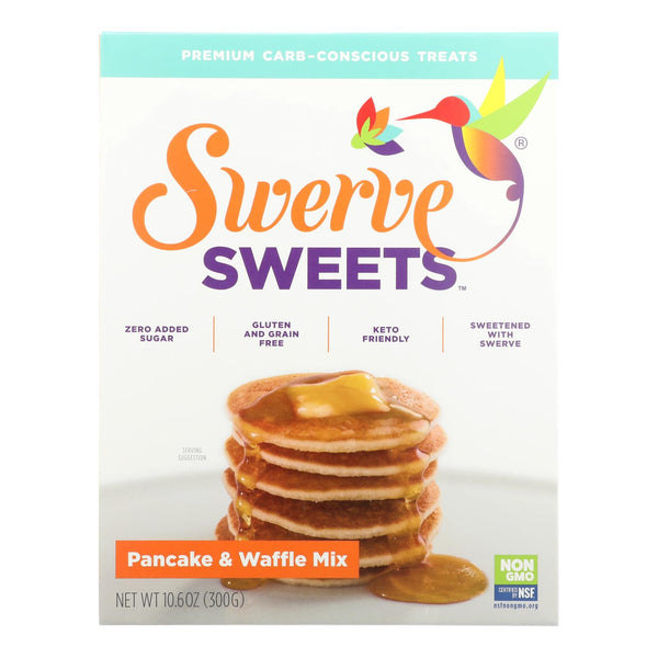 Swerve Sweetsﾙ Pancake & Waffle Mix - Case of 6 - 10.6 Ounce