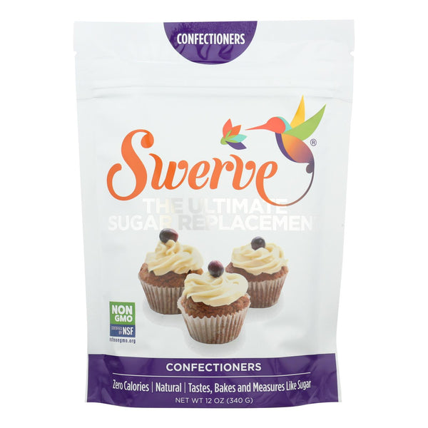 Swerve - Sweetener - Confectioners - Case of 6 - 12 Ounce.