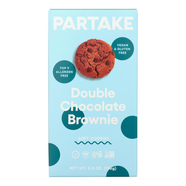 Partake Foods - Cookies Sft Baked Double Chocolate - Case of 6-5.5 Ounce