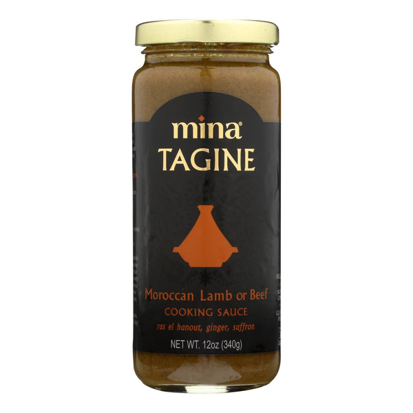 Mina's Moroccan Lamb Or Beef Tagine Sauce  - Case of 6 - 12 Ounce