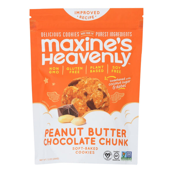 Maxine's Heavenly - Cookies Peanut Butter Chocolate Chun - Case of 8-7.2 Ounce