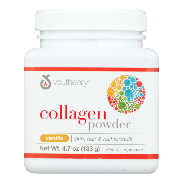 Youtheory Collagen - Powder - Vanilla - 4.7 Ounce