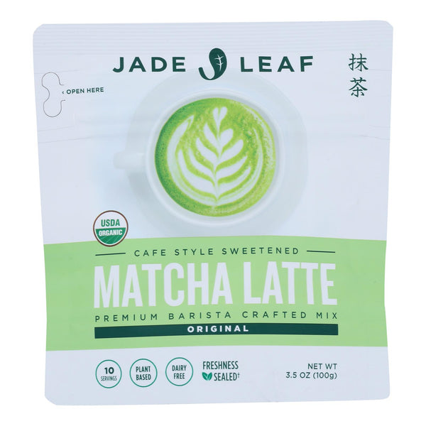 Jade Leaf Organics - Tea - Matcha Latte Mix - Case of 8 - 0.7 Ounce.