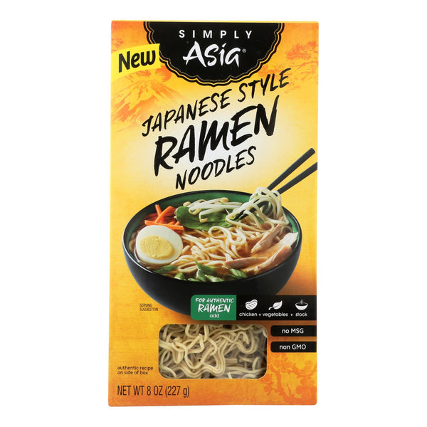 Simply Asia Japanese Style Ramen Noodles - Case of 6 - 8 Ounce