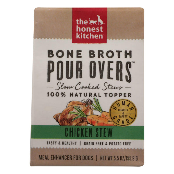 The Honest Kitchen - Dog Fd Por Ovr Ckn Stew - Case of 12 - 5.5 Ounce