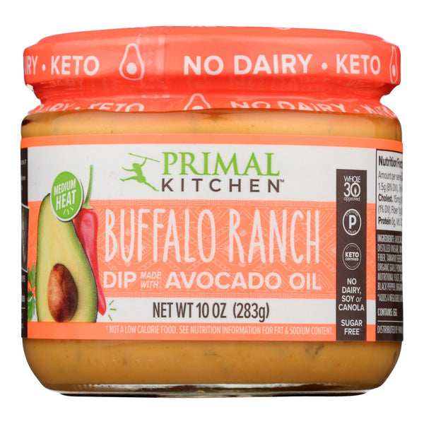 Primal Kitchen - Dip Buffl Ranch Avo - Case of 6-10 Ounce