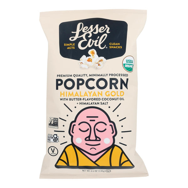 Lesser Evil - Popcorn Himlyn Gold - Case of 12-4.6 Ounce