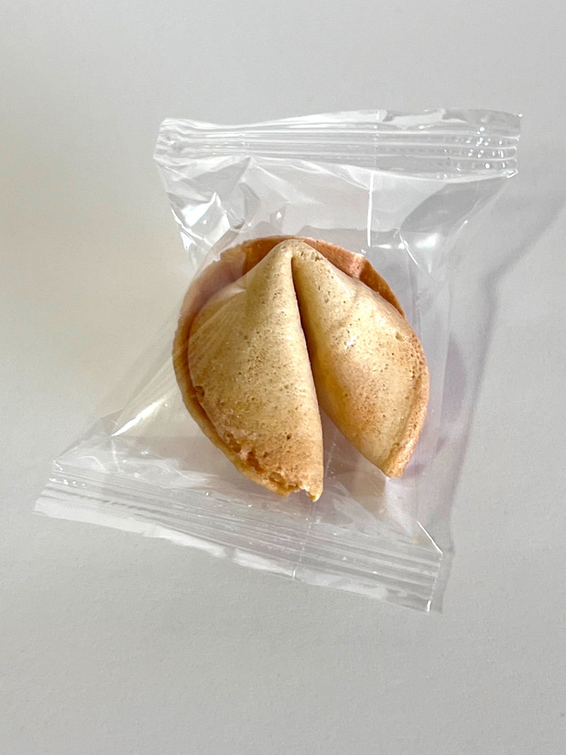 Green Dragon Whole Grain Fortune Cookie Individually Wrapped 1 Count Packs - 400 Per Case.
