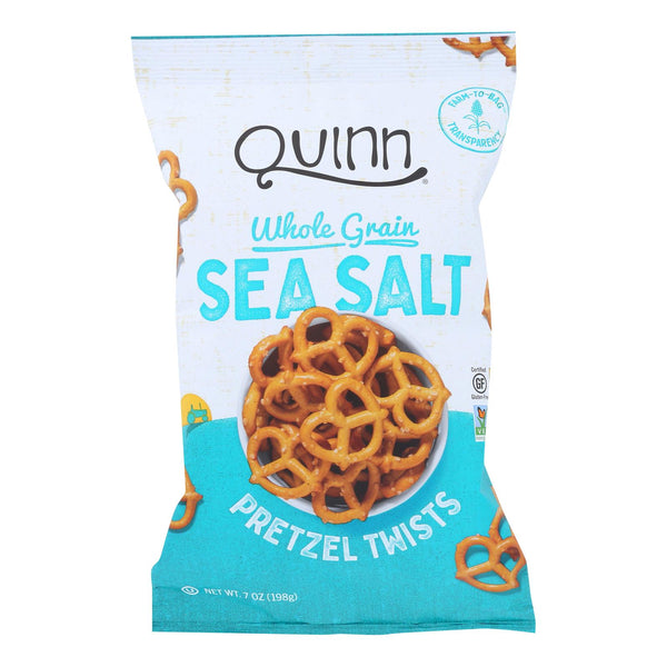 Quinn - Pretzels Classic Sea Salt Twist - Case of 8-5.6 Ounce