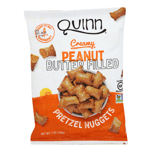Quinn Popcorn - Pretzels Peanut Butter Nuggets - Case of 8 - 7 Ounce