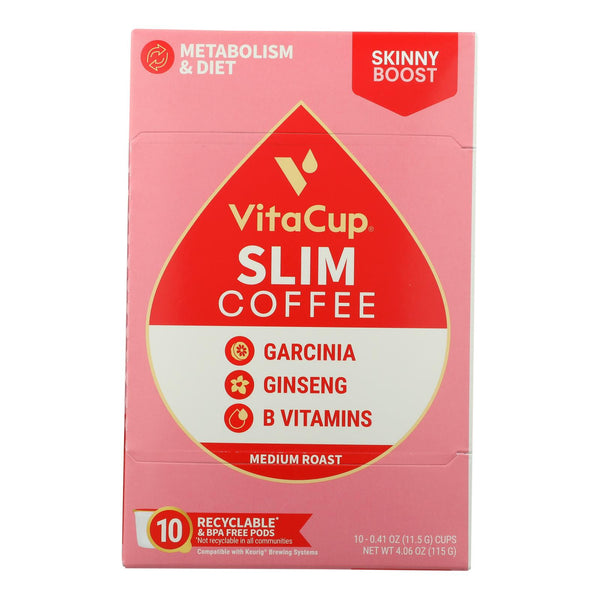 Vitacup Inc - Coffee Pod Slim Blend - Case of 6 - 10 Count