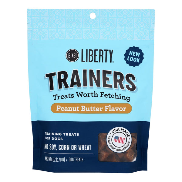 Bixbi - Trainers Treats Peanut Butter - Case of 8-6 Ounce
