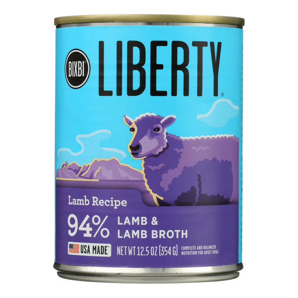 Bixbi - Liberty We Food Lamb - Case of 12 - 12.5 Ounce