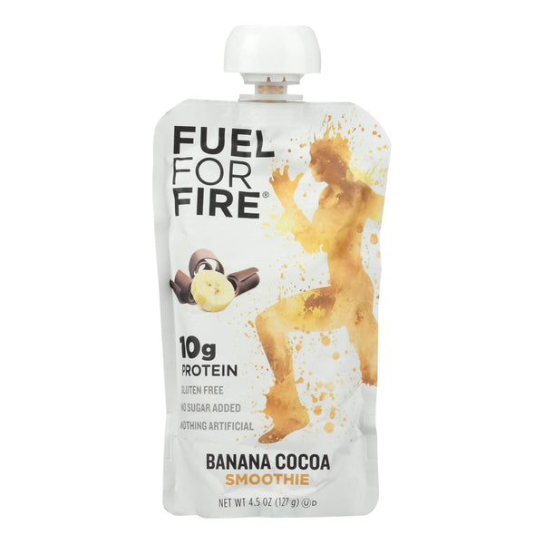Fuel For Fire Banana Cocoa Smoothie, Banana Cocoa - Case of 12 - 4.5 Ounce