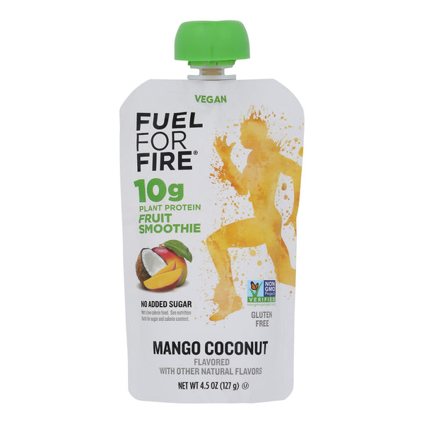 Fuel For Fire - Protn Smthie Fruit Mango Cnt - Case of 12 - 4.5 Ounce