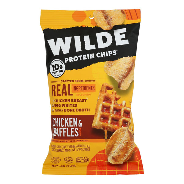 Wilde - Chicken Chips Waffles - Case of 12 - 2.25 Ounce
