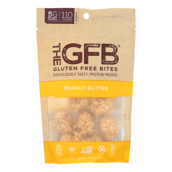 The Gfb - Bites Peanut Butter Gluten Free - Case of 6 - 4 Ounce