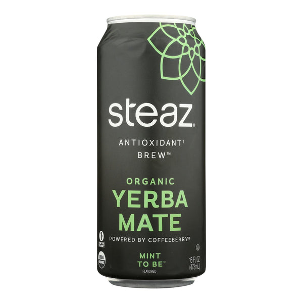 Steaz - Yerba Mate Mnt2be - Case of 12-16 Fluid Ounce
